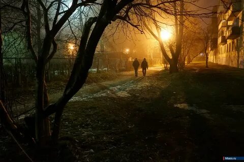Туманы вечер текст