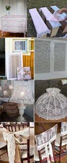 Что сделать из старой тюли своими руками