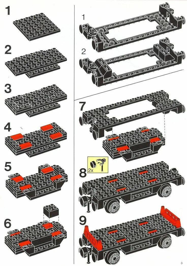 Что можно собрать из лего машину Pin on LEGO Instructions