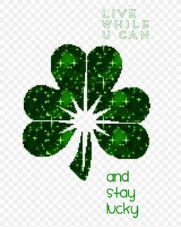 Shamrock, Clover, Flowering Plant, Fourleaf Clover, Grass, PNG.