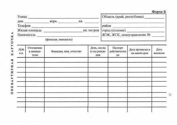 Поквартирная карточка это. Поквартирная карточка форма 10. Форма ф16 карточка прописки. Выписка из поквартирной карточки форма 10. Ф10 поквартирная карточка.