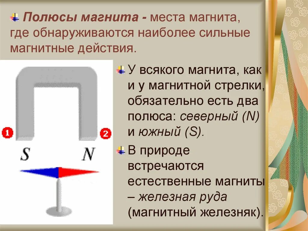 Заряд северного полюса