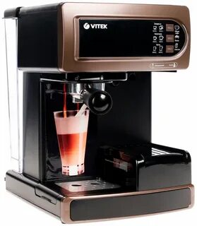 Кофеварка рожковая vitek vt 1517 bn
