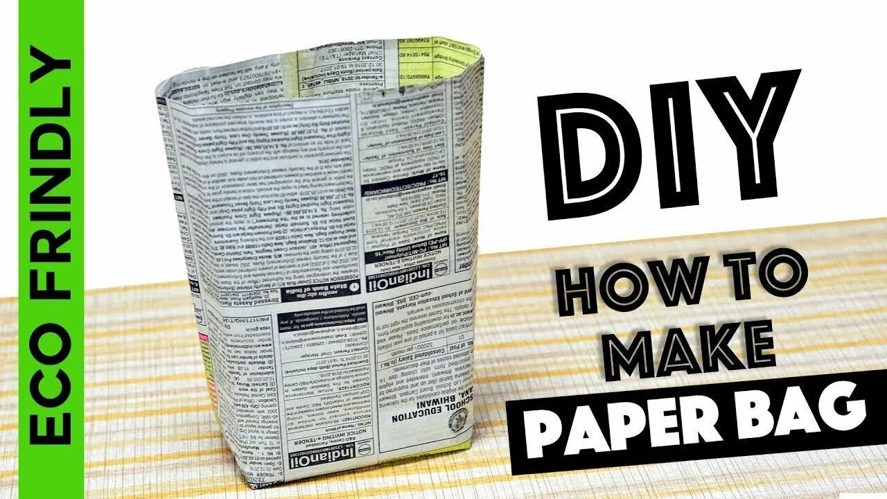 Making a newspaper. How to make newspaper. how to recycle paper bags. blind bag paper diy. pandora paper bag.