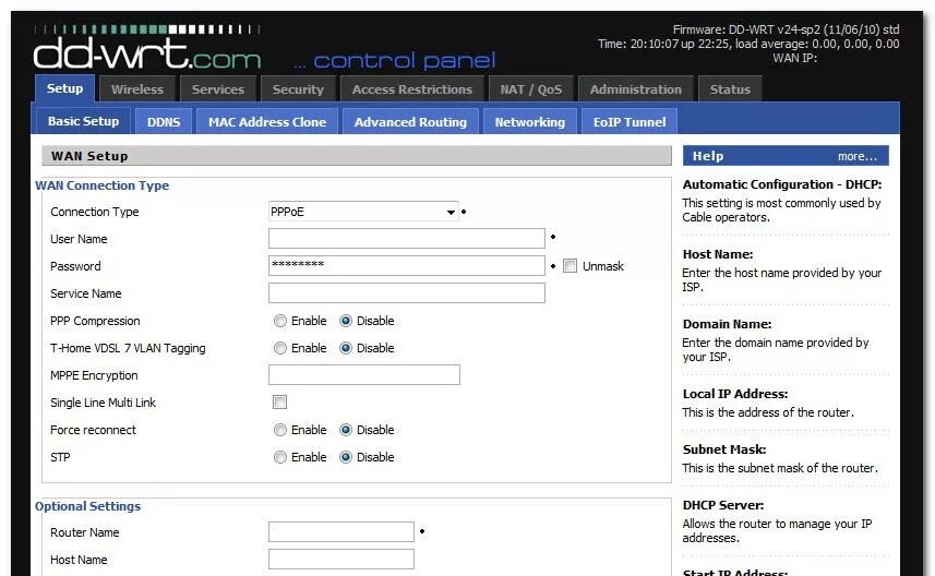 Router enable