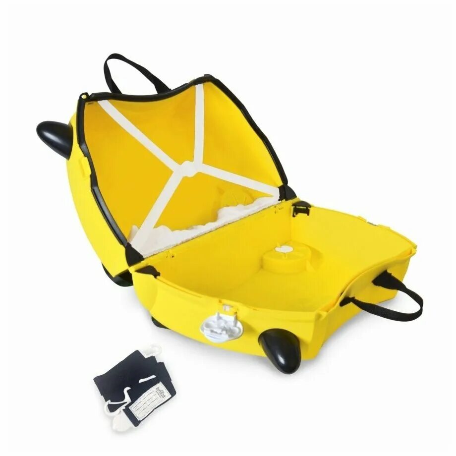 чемодан такси. чемодан такси. машина с багажом. детский чемодан самосвал желтый. такси с багажом.