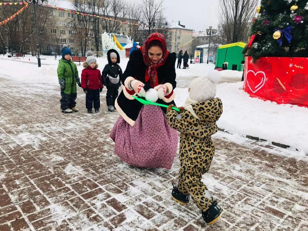Игровые программы зимой для детей