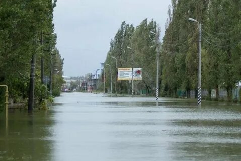 Наводнение в таганроге