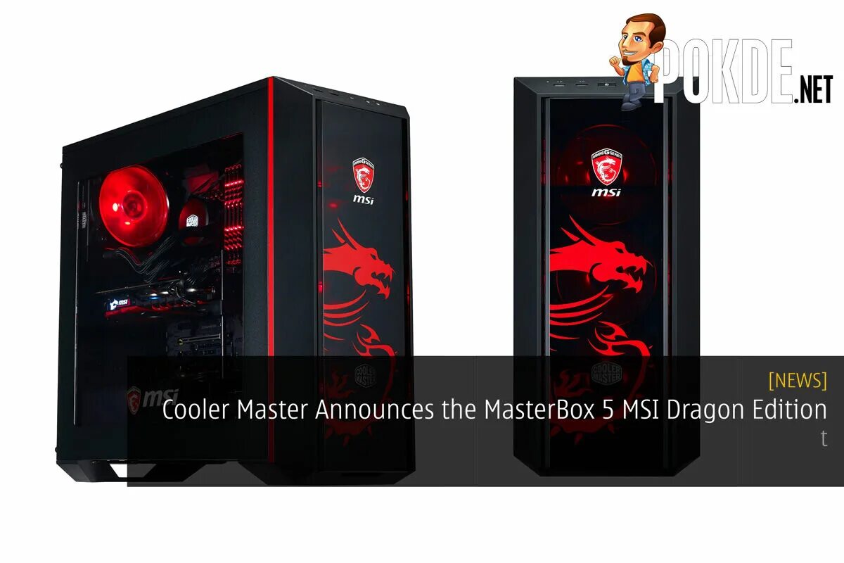 Cooler Master MASTERBOX 5 MSI Edition. Корпус MSI С драконом. Корпус Cooler Master Case maker 5 MSI Dragon. MSI драгон эдишен.