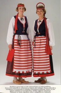 Народный костюм карелии женский