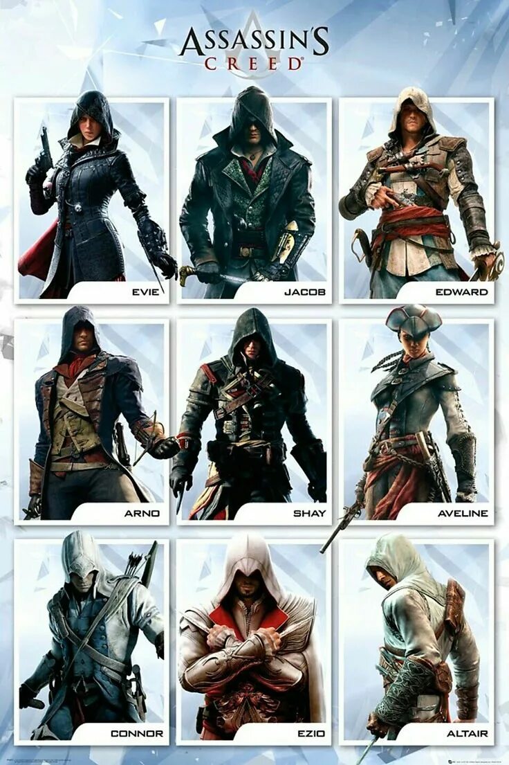 Assassins creed все части список. Ассасины персонажи. Ассасин Крид имена всех ассасинов. Ассасин Крид персонажи и части.