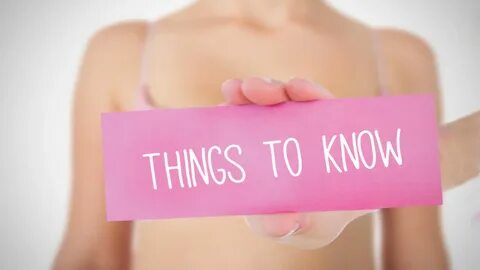 6 things you should know before getting a boob job.