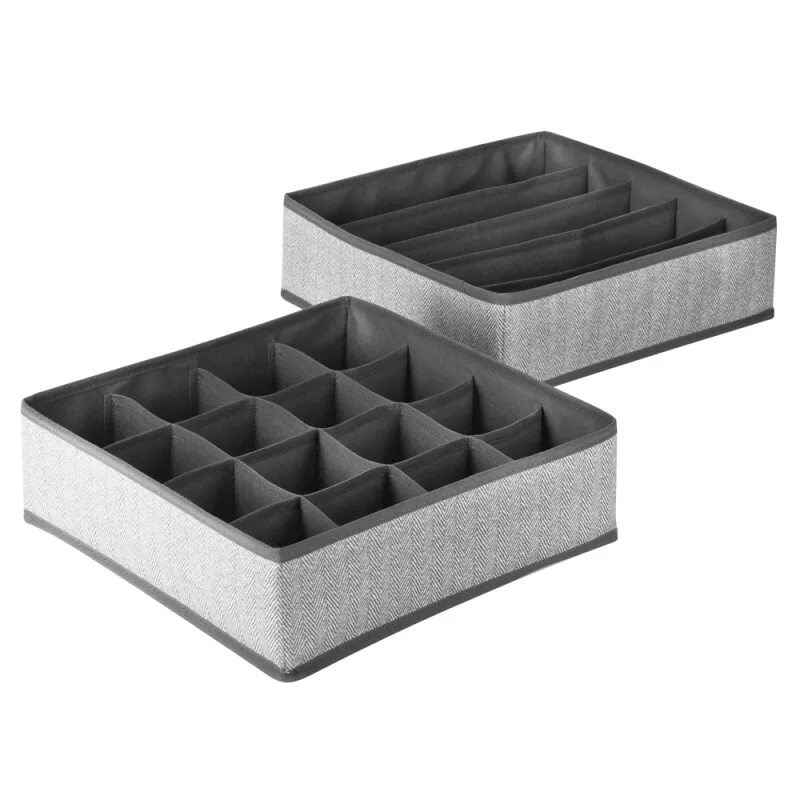 Набор органайзеров 4шт. Valiant органайзер-трансформер для белья без крышки lavande lv-s8t. Набор органайзеров для хранения. Контейнер для хранения вещей. Набор органайзеров для хранения косметики.