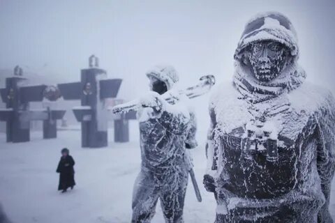 The cold around me