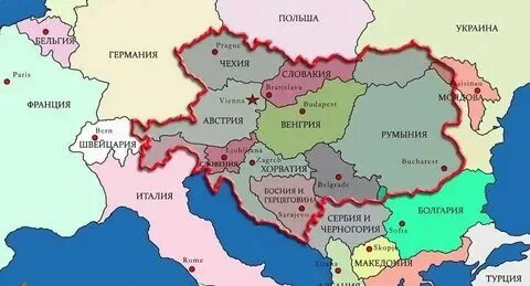 Венгрия какие горы