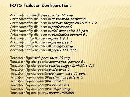 Conf configuration