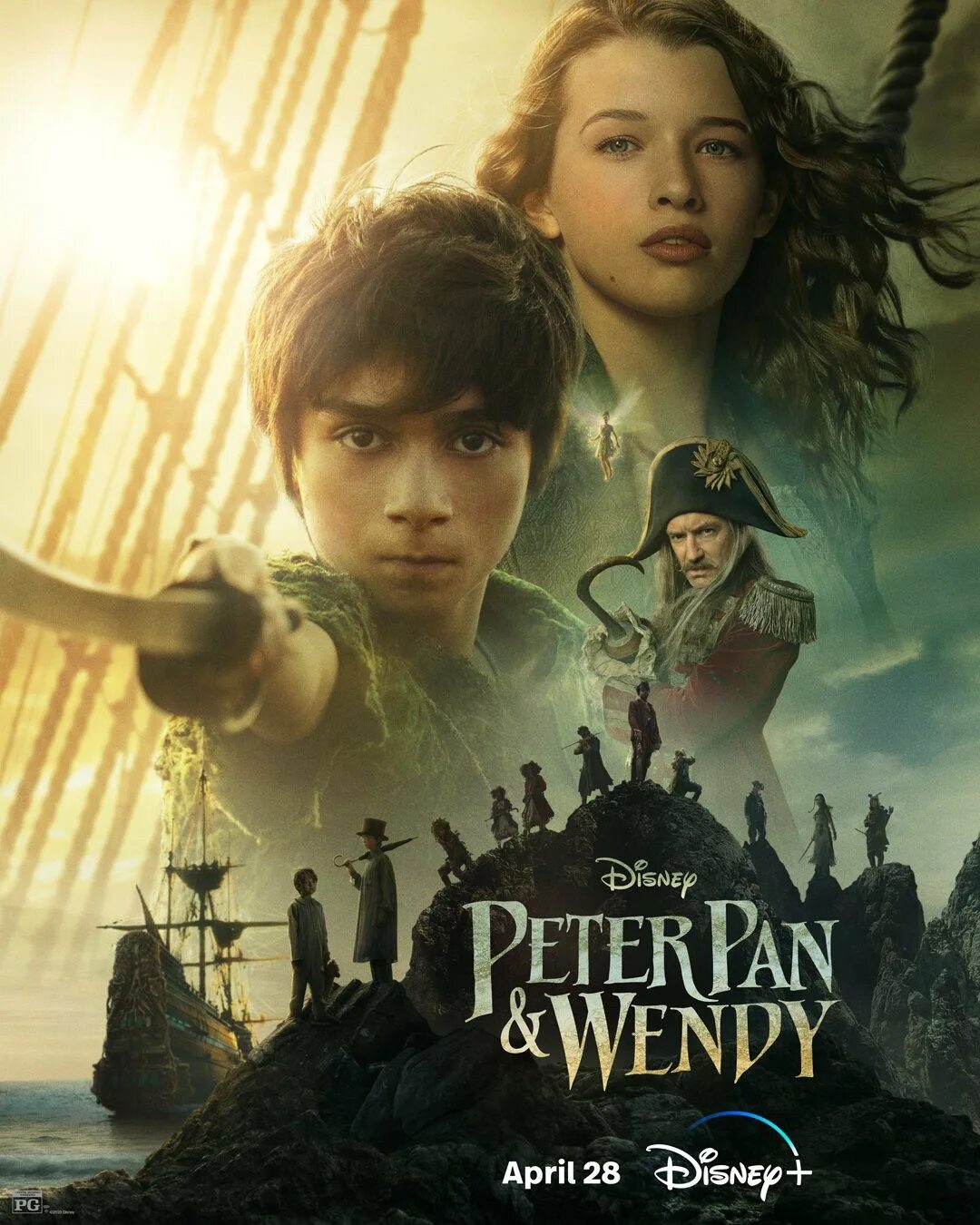 Ти и пэн. Peter Pan and Wendy 2023.