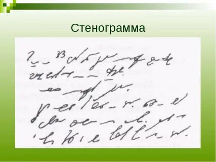 Стенографист walden