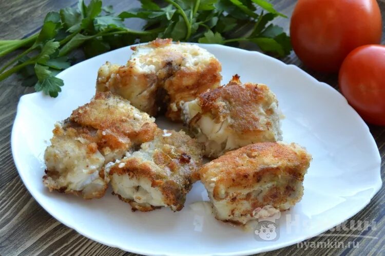 Минтай в муке калории