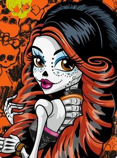 Skelita Monster high characters, Monster high wallpaper, Monster high.