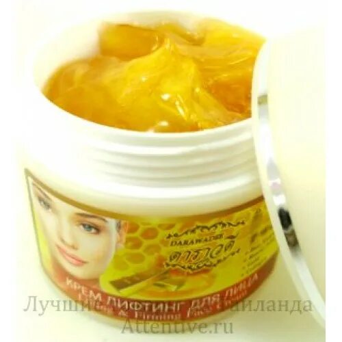 Darawadee крем-лифтинг для лица Lifting and Firming face Cream с пчелиным ядом. Крем с маточным молочком пчела. Крем на основе пчелиного маточного молочка. Крем с пчелиным воском. Купить пчелиный крем