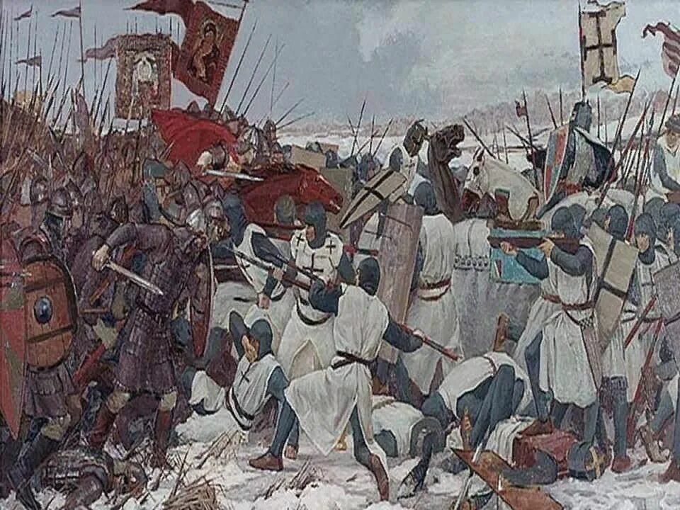 Ледовое побоище 1242. 1242 Ледовое побоище битва на Чудском. Захват новгорода шведскими войсками
