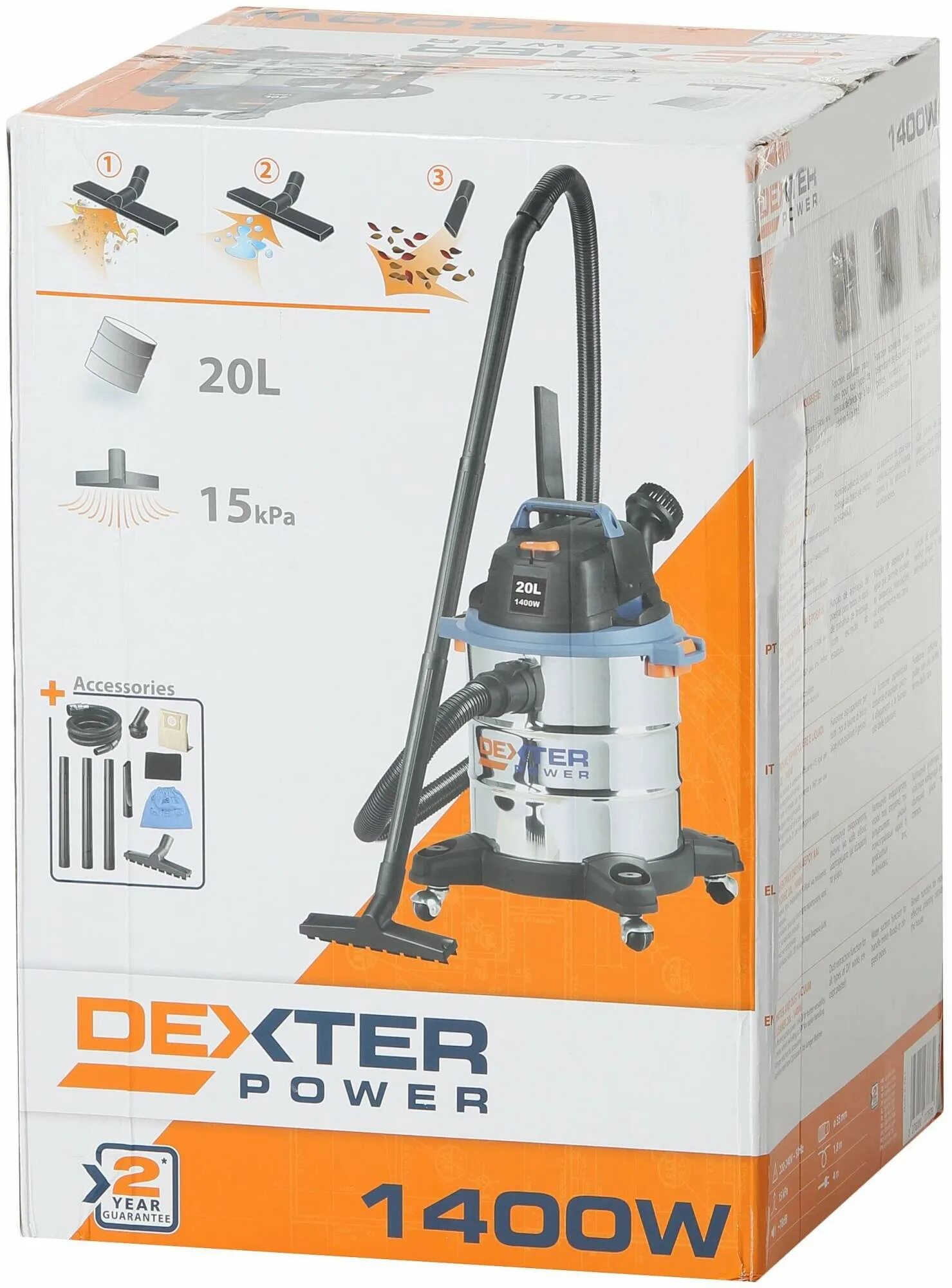 Пылесос dexter vod1420sf. Пылесос dexter power vod1420sf, 1400 вт, 20 л. Строительный пылесос dexter vod1420sf. Пылесос dexter power vod1420sf. №1/k12.