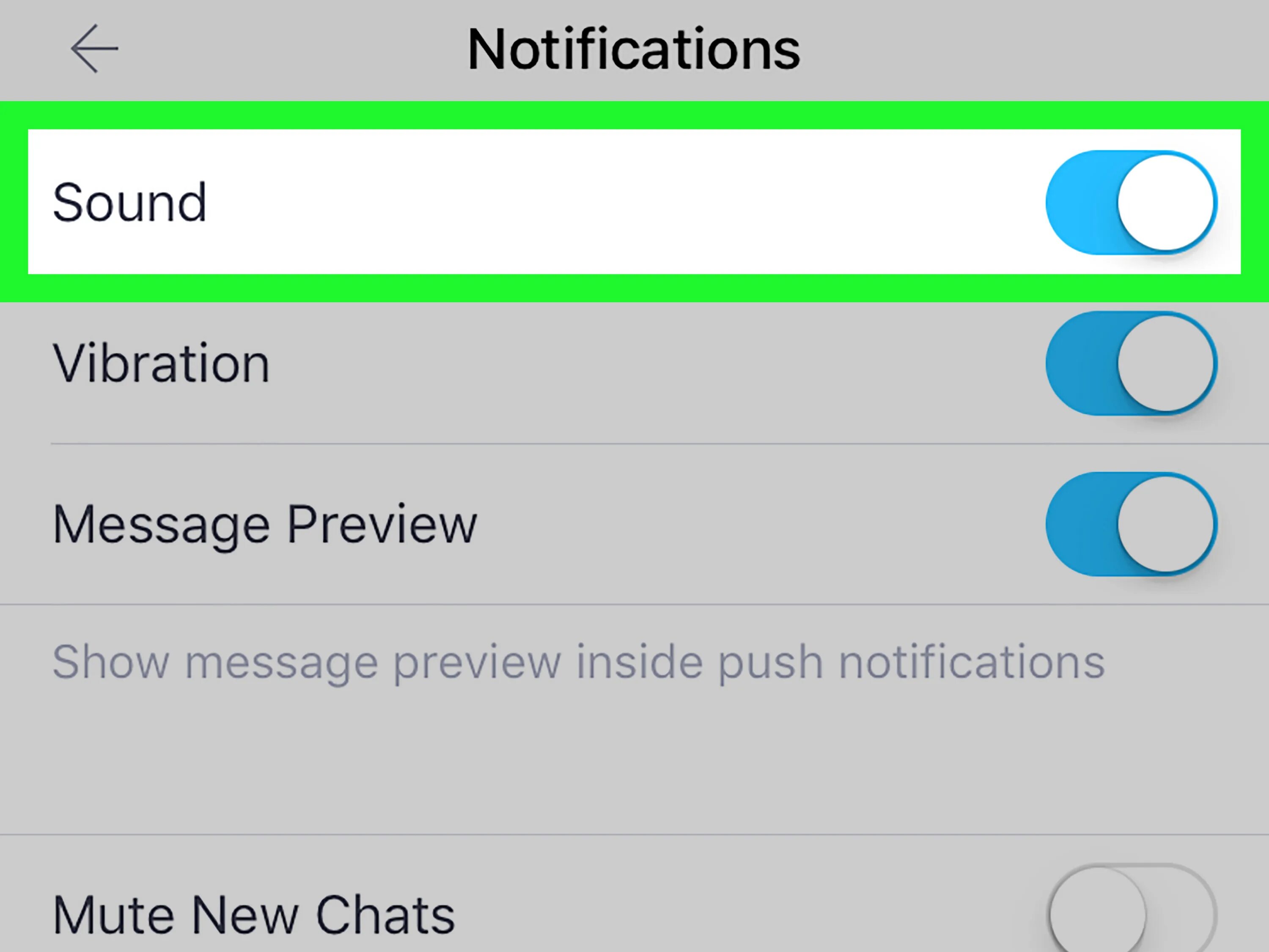 Sound notification на русском. Message перевод. Message Preview. Show message. Log out Notification.