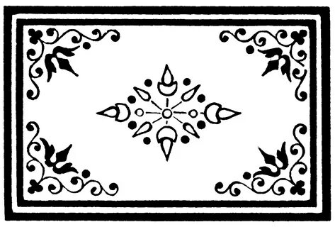 Рисунок ковра на заказ