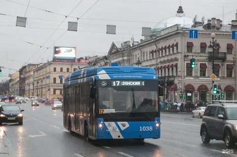 Троллейбус 17 петербург