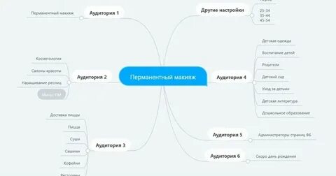 Карта аудитории