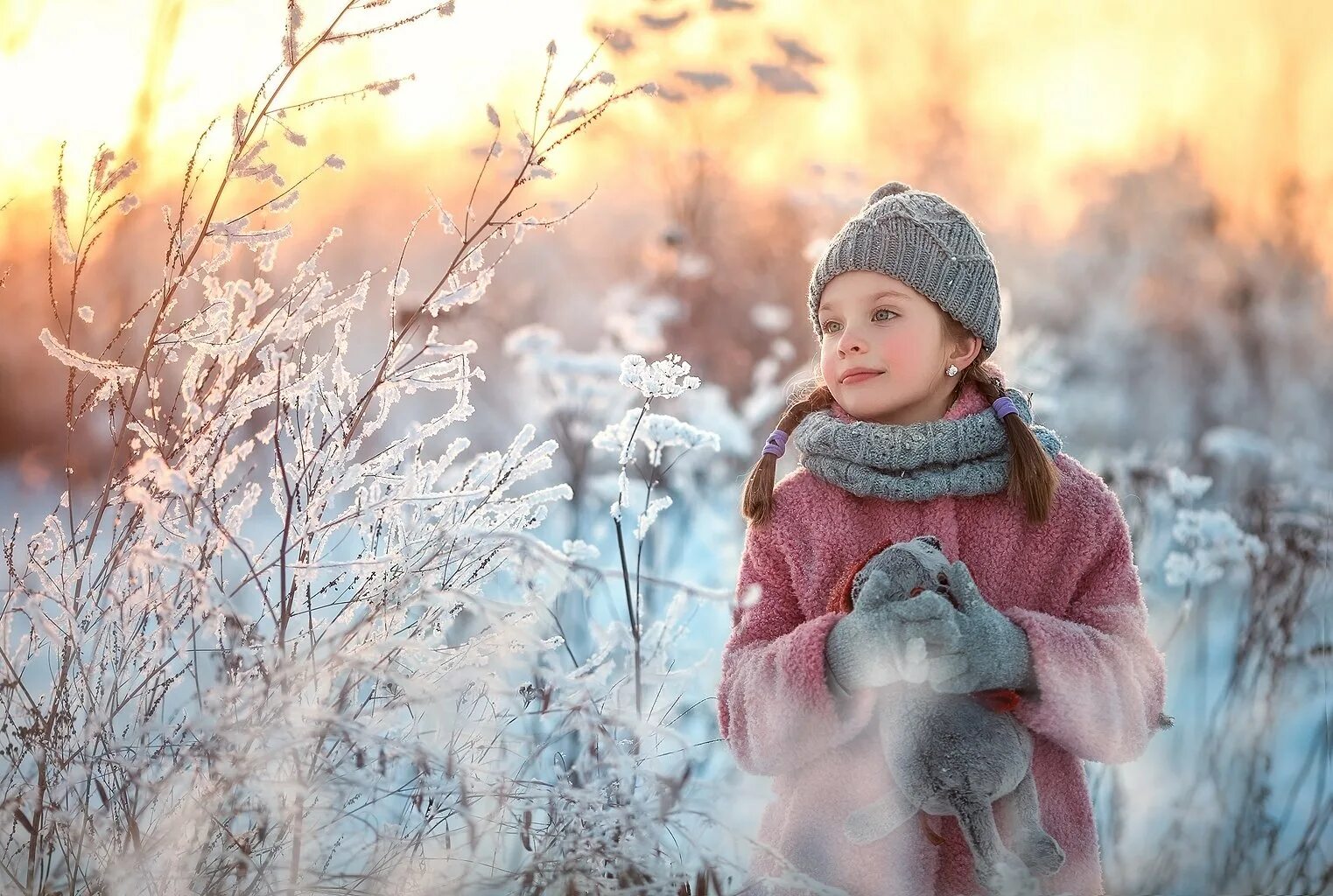 Фотограф зимой. С ней зима теплее лета песня