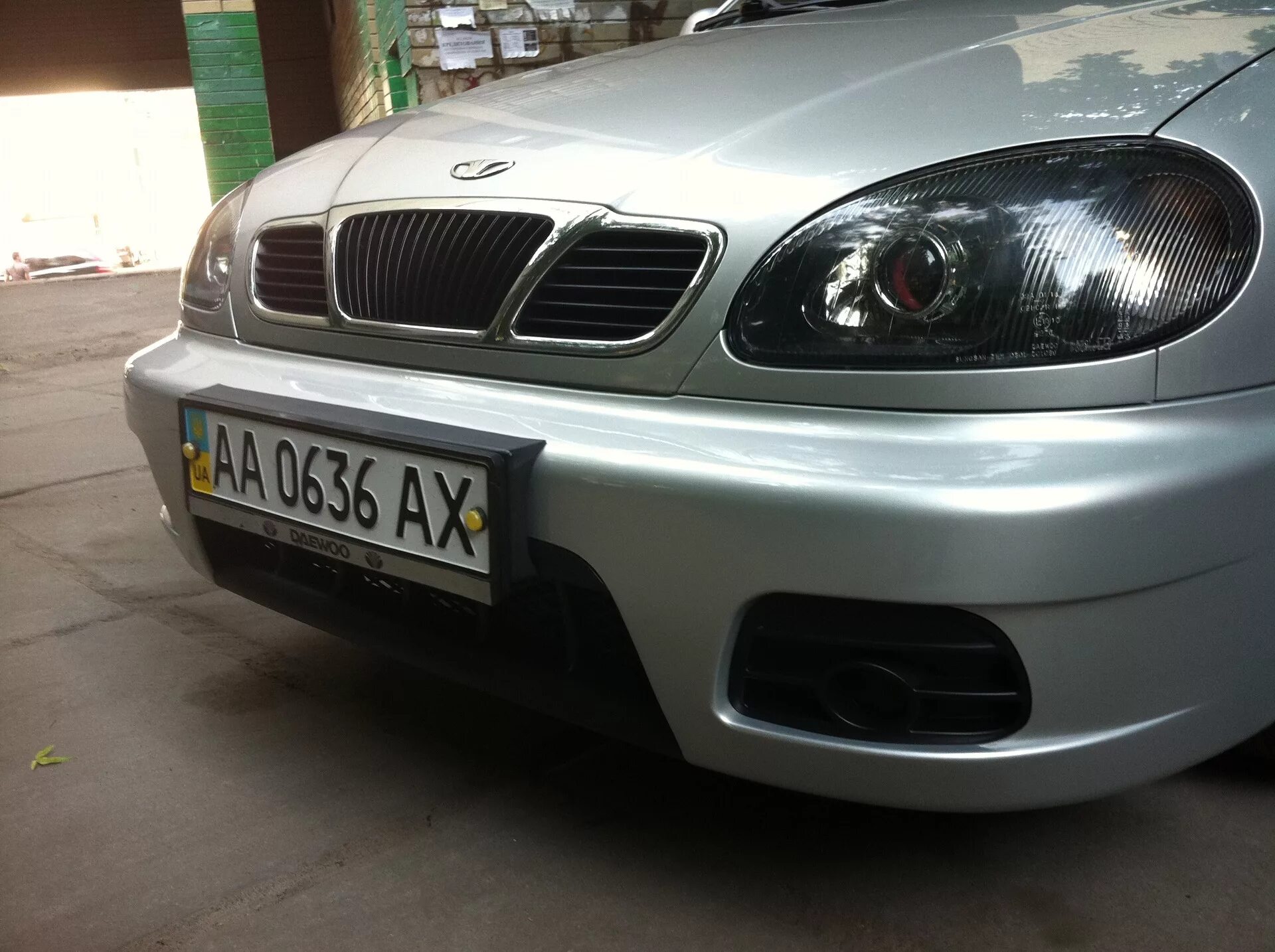 Приехал бампер спорт - Daewoo Lanos, 1,5 л, 2003 года тюнинг DRIVE2