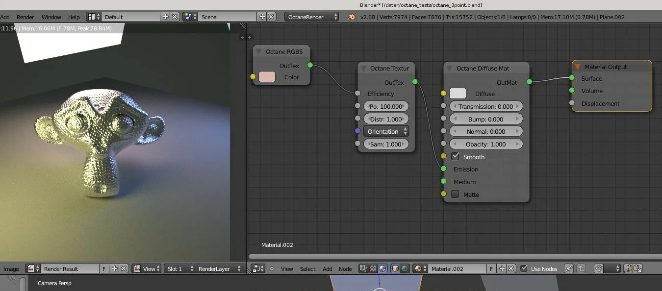 Octane render blender. Octane render blender