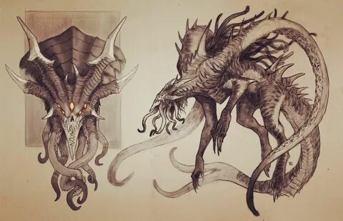 Pin by Antonio Soriano on Aberrants in 2021 Dragon sketch, Creature art, Dragon 