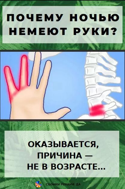 Ночью немеют руки. Ночью немеют руки. Немеют пальцы на правой руке ночью. Ночью немеют руки. Немеет мизинец.