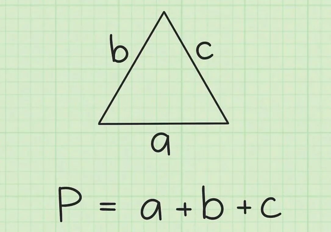 Периметр треугольника формула 8 класс. Треугольник со сторонами a b c. Треугольник периметр треугольника. Периметр треугольника 3 класс формула.