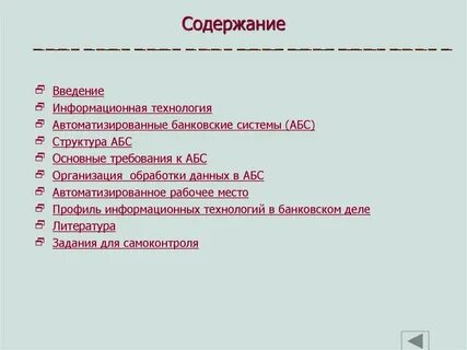 Введение информационной системы