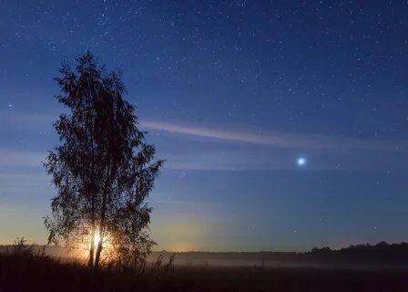 Далеко видно кругом прозрачна даль