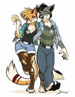 Furry petting