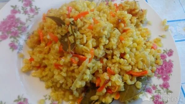 как приготовить булгур с морковью