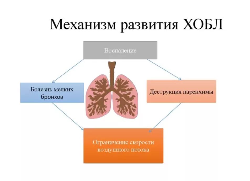 Обструктивная недостаточность легких