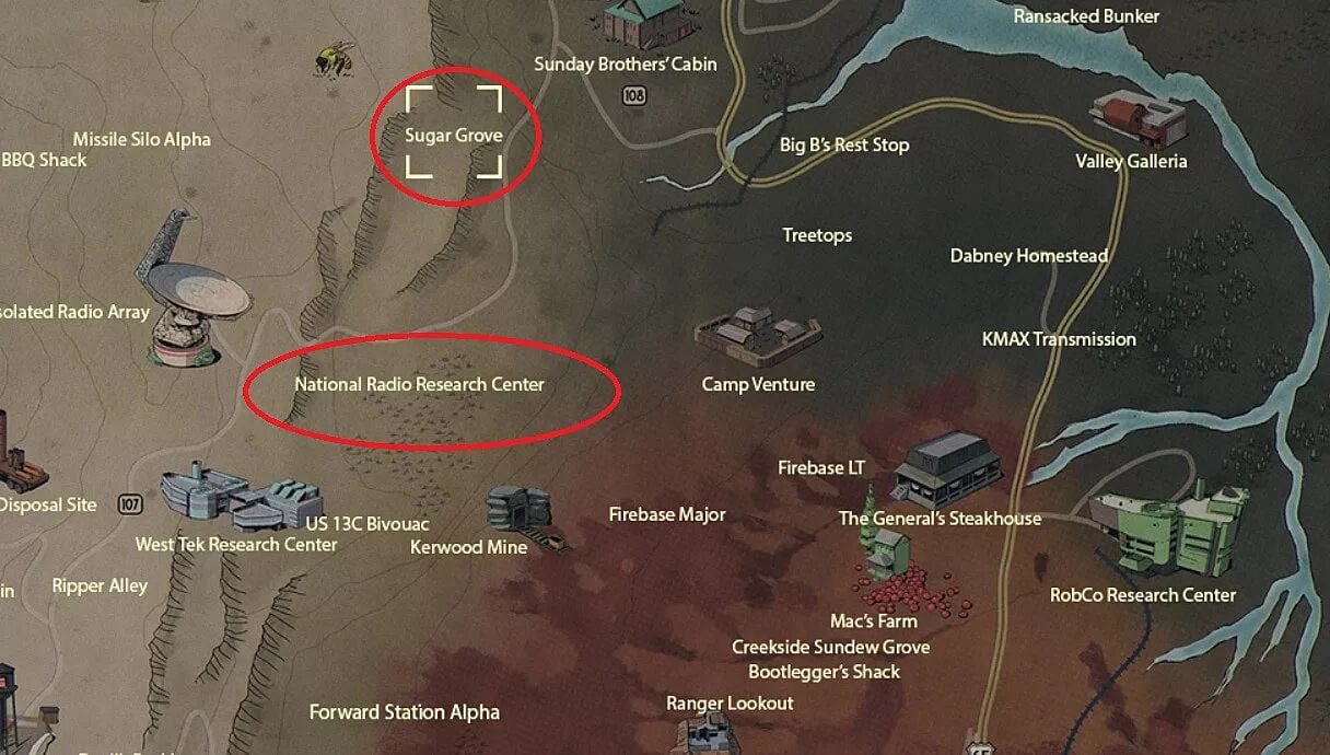 Fallout 76 найти информацию о шифровании. Харперс ферри fallout 76. харперс ферри fallout 76 торговец. исследовательский центр робко fallout 76. харперс ферри fallout 76 на карте.