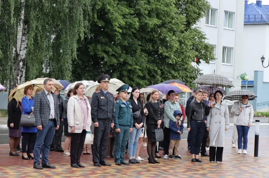 Осиповичи бай. 22 Июня 2022 года митинг-Реквием в Осиповичах Могилевской области.
