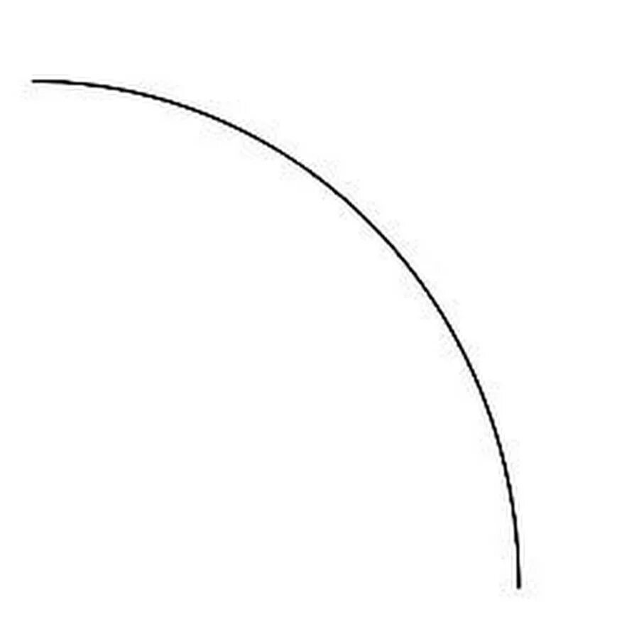 Изогнутая линия. Полукруглая линия. Кривые линии. Тонкие изогнутые линии.