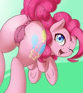 artist:fearingfun, pinkie pie, earth pony, pony, anatomically correct, anus...