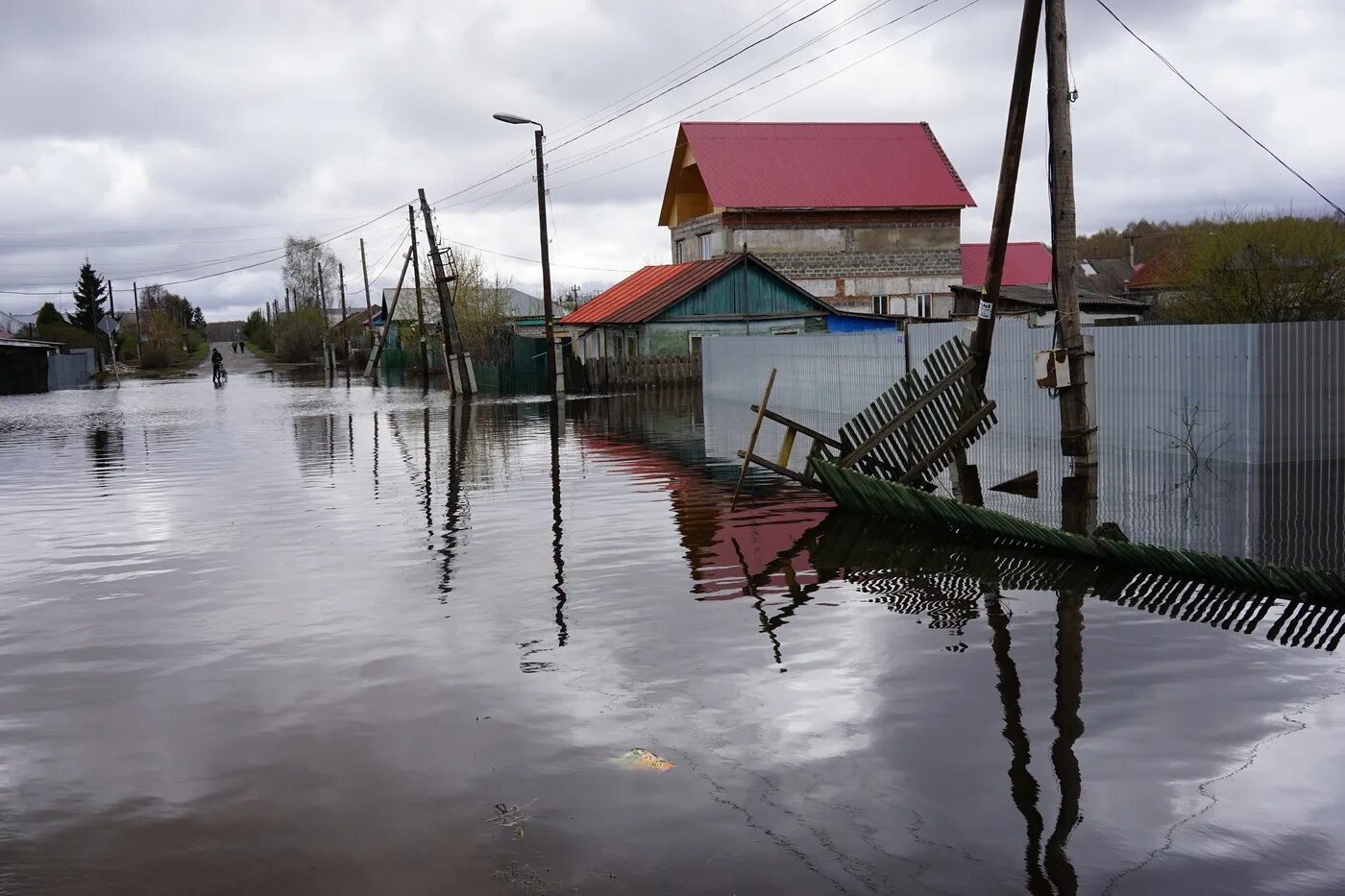 Плес затопило