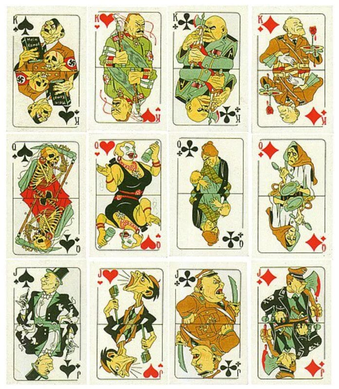 Набор карт изображения. Антифашистские игральные карты 1942. игральная колода &quot;антифашистские&quot; 1942. антифашистские карты колода 1942. антифашистские карты власова.