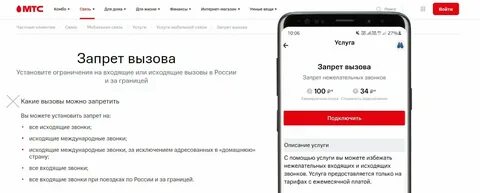 Что значит установлено ограничение исходящей связи