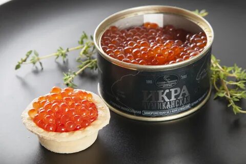 Замороженная соленая икра